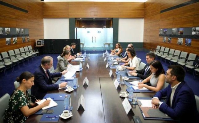Ministrul de Externe Oana Țoiu îndeamnă companiile românești să se implice în reconstrucția Ucrainei