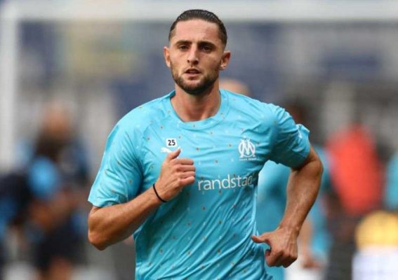 Fotbal: Mijlocașul Adrien Rabiot, exclus din lotul lui Olympique Marseille, convocat la naționala Franței