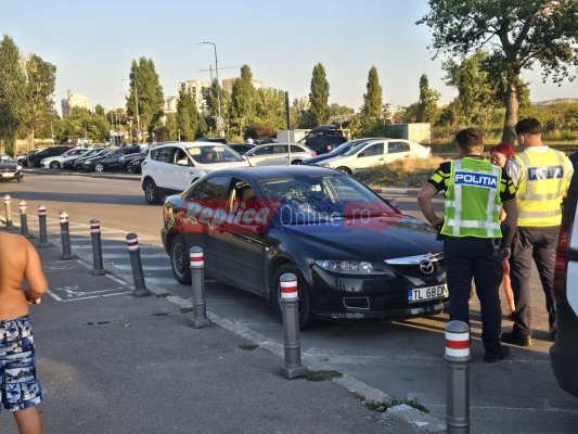 O femeie de 66 de ani a ajuns la spital, după ce a fost lovită de un autoturism, în zona hotelului Malibu. Video