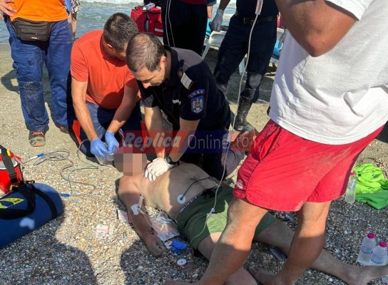 Tragedie! Un bărbat de 37 de ani din București a murit înecat, la Jupiter. Video