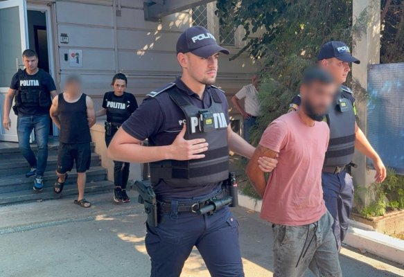 Polițiștii din Eforie au depistat, în cinci minute, doi bărbați bănuiți de furt