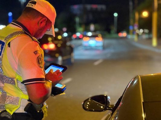 Acțiuni ale polițiștilor în Medgidia. Au fost verificate 147 de autovehicule