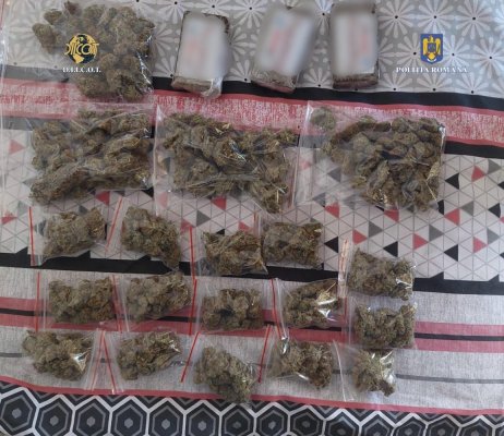 Bărbat de 33 de ani, reținut pentru deținere și trafic de droguri de risc