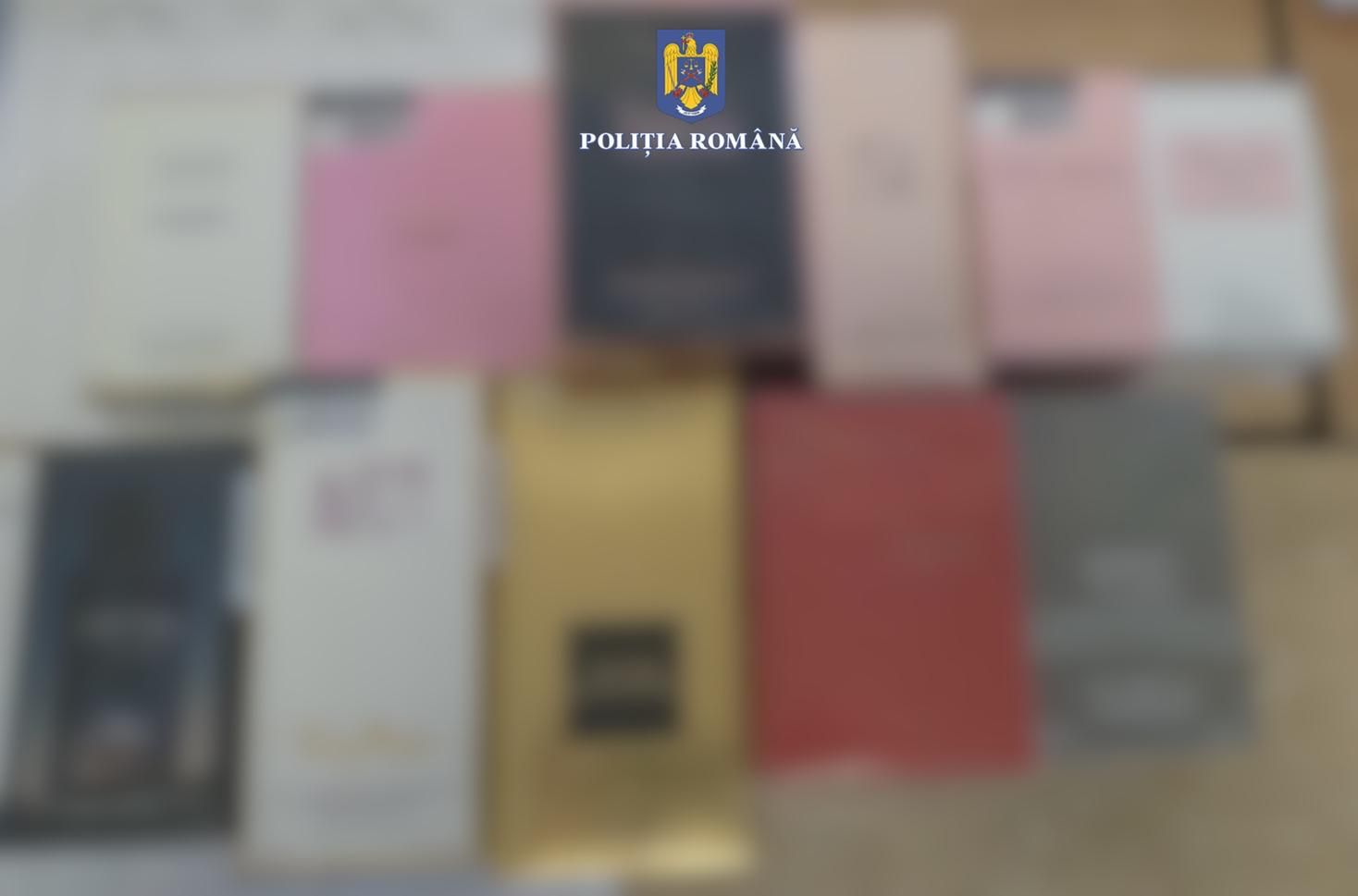 Politistii constanteni au retinut un barbat care vindea parfumuri contrafacute Politistii constanteni au retinut un barbat care vindea parfumuri contrafacute