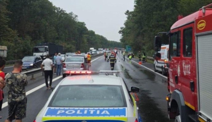 Mărturii cutremurătoare ale părinţilor fetei care a murit împreună cu iubitul ei, pe A1. S-au aruncat în fața unui TIR