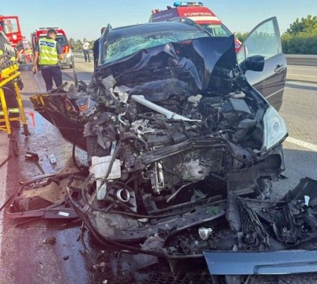 Accident extrem de grav pe Autostrada A1. A fost activat Planul Roșu de Intervenție!