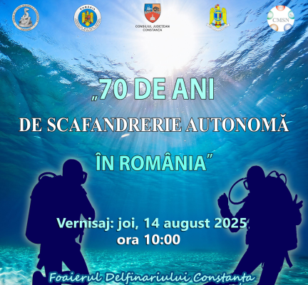 Muzeul de Istorie vă invită la vernisajul ” 70 de Ani de Scafandrerie Autonomă în România”