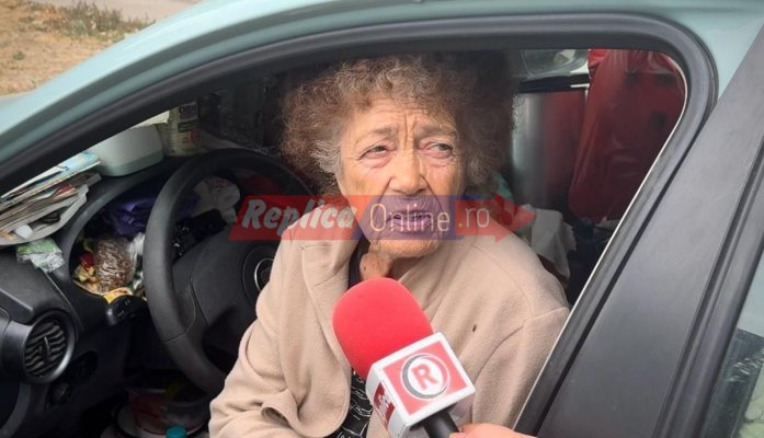 O bătrânică de 86 de ani trăiește de 11 luni într-o mașină! Vezi de ce! Video
