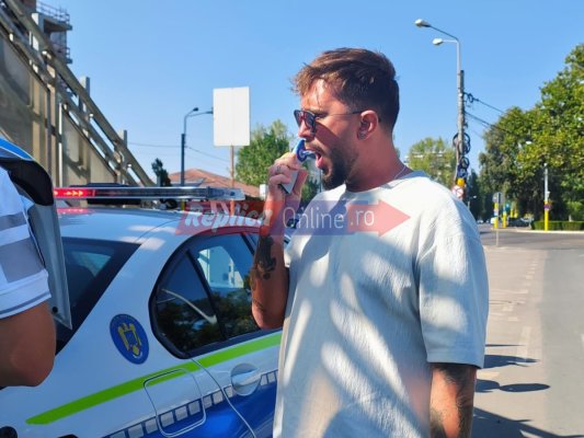 Un turist, din București, a fost prins beat și drogat de polițiștii constănțeni! Video