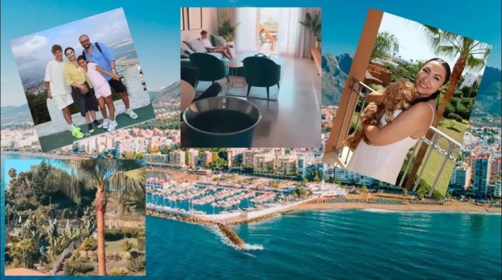 Cum arată casa din Marbella a Andrei și a lui Cătălin Măruță
