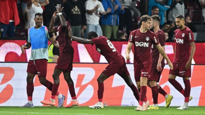 CFR Cluj-Braga 1-2 și ardelenii vor avea un retur de foc în Portugalia