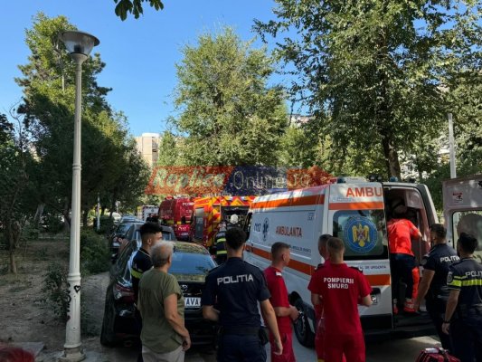Alertă: Un bărbat a ajuns la spital în urma unei explozii în apartament. Video