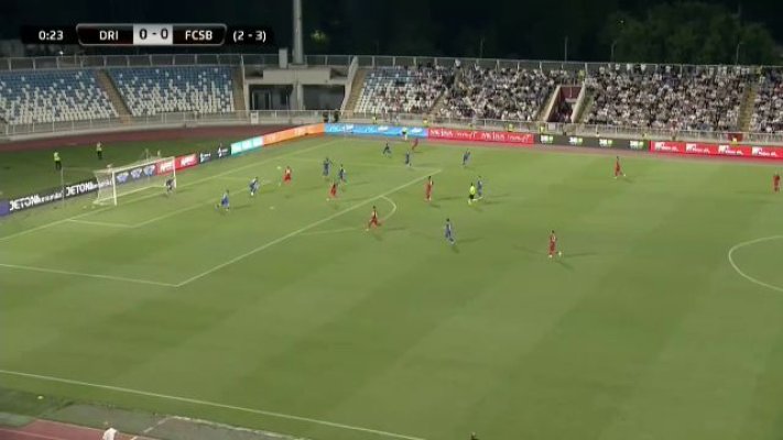 Drita - FCSB 1-3 și roș-albaștrii ajung în play-off-ul Europa League