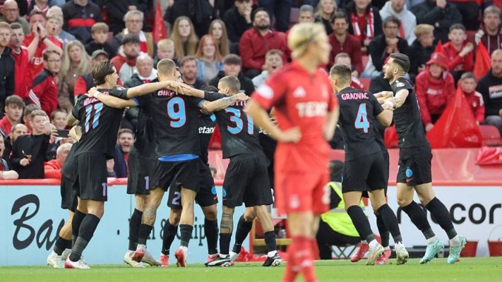 Aberdeen - FCSB 2-2 și se anunță un retur de foc
