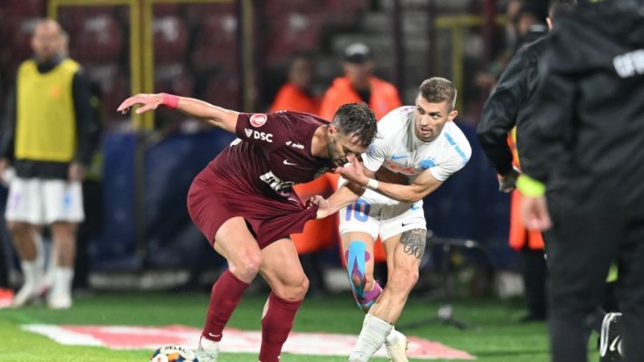 CFR Cluj - FCSB 2-2, un egal care nu mulțumește pe nimeni