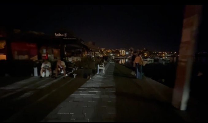 Operatorii din Portul Tomis, lăsați din nou în beznă de furnizorul de electricitate! Video