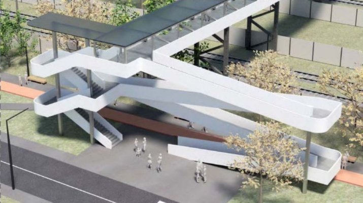 Primăria Constanța va construi mult așteptata pasarelă peste linia CFR din Poarta 6. Cum arată și cât va costa!