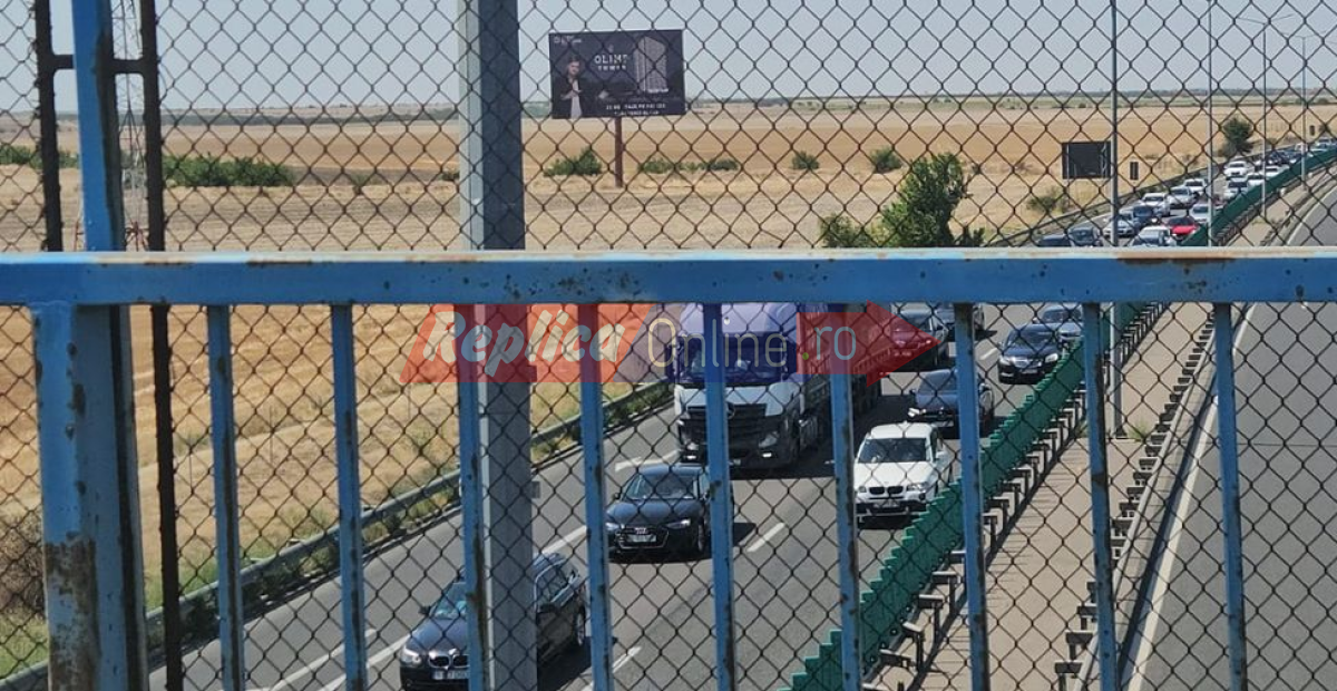 Autostrada Soarelui este blocata, cozi kilometrice la statia de taxare Fetesti. Video Autostrada Soarelui este blocata, cozi kilometrice la statia de taxare Fetesti. Video