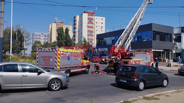 Alertă în zona Cireșica! Întreaga zonă este cuprinsă de fum dens! Video