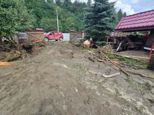Alertă hidrologică - Risc de inundații în 22 de județe în următoarele 24 de ore