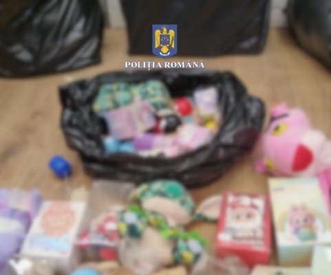 Polițiștii constănțeni au depistat jucării contrafăcute în valoare de aprox. 15.000 de lei