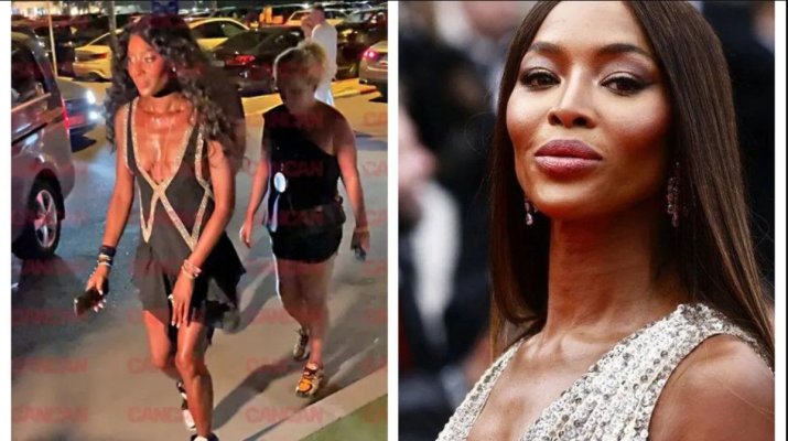 Naomi Campbell a făcut spectacol într-un club de fițe din Mamaia