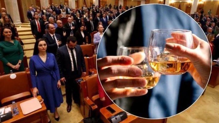  Achiziție spectaculoasă de „spirtoase premium” și vin românesc la Parlament