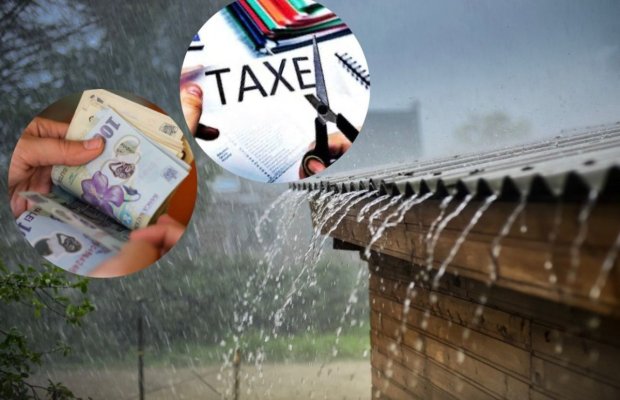  Taxa pentru apa de ploaie! Cât vor plăti românii de la 1 ianuarie 