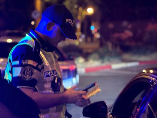 Acțiuni ale polițiștilor în stațiunea Costinești