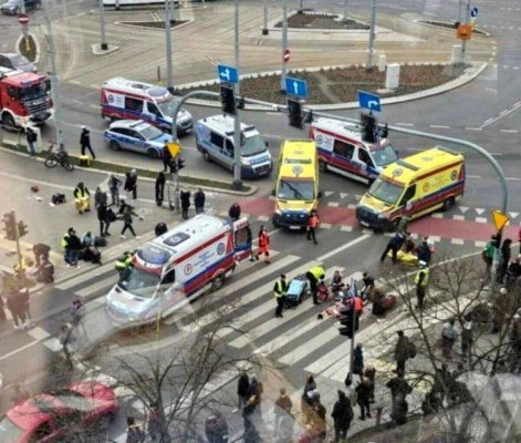 Tragedie în Franța! Un mort și cinci răniți după ce un șofer a intrat intenționat într-o mulțime