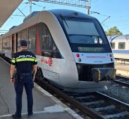 Un bărbat cu mandat european de arestare a fost depistat de polițiști în Gara C.F.R. Constanța
