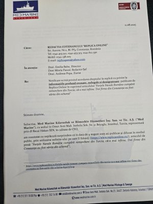 Ce zice firma din Turcia, de la care Armata cumpără remorchere maritime!