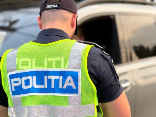 Acțiune a polițiștilor, în Portul Constanța, pentru prevenirea accidentelor de circulație