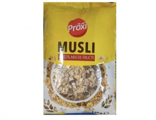 Sortiment de musli, retras din lanțul de magazine Profi. Conține o substanță toxică