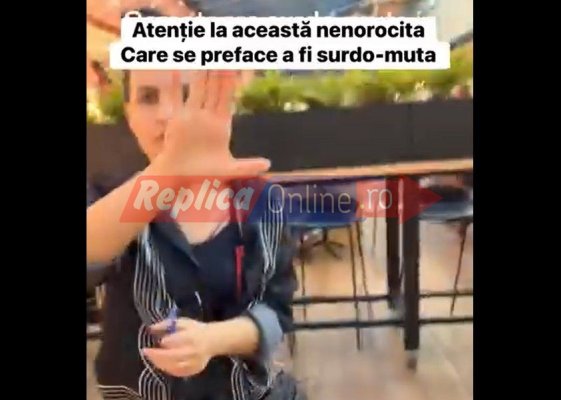 O cerșetoare „surdo-mută“, la un pas să fie linșată în City Park Mall! Video