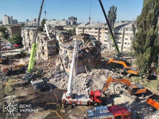 Rusia continuă seria atacurilor masive. A fost bombardată și zona care era mai puțin afectată de războiul din Ucraina 