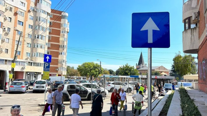 Primăria Constanța a introdus noi sensuri unice în cartierul Tomis III, pentru fluidizarea traficului rutier 