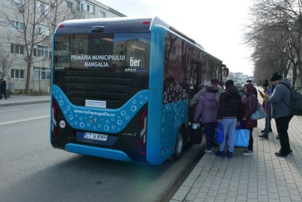 CFR Călători asigură transportul cu autobuze pe ruta Constanța – Mangalia