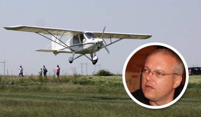 Un avion s-a prăbușit lângă o unitate militară. Un politician AUR, aflat la bord, este rănit grav