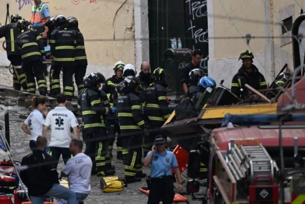 Bilanţul accidentului de funicular din Lisabona a ajuns la 17 morţi