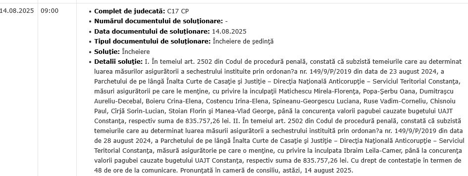 Mirela Matichescu vrea... dar nu poate sa scape de sechestrul pe avere instituit de DNA in dosarul de coruptie! Video Mirela Matichescu vrea... dar nu poate sa scape de sechestrul pe avere instituit de DNA in dosarul de coruptie! Video