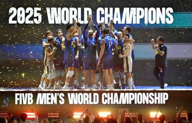 Volei masculin: Italia și-a păstrat titlul după ce a câștigat finala Campionatului Mondial din Filipine