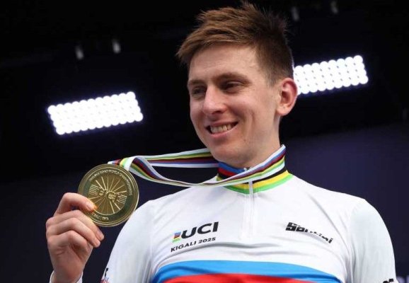  Ciclism: Slovenul Tadej Pogacar, aur la Campionatele Mondiale pe șosea, de la Kigali