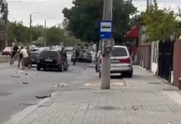 Filmul măcelului cu topoare şi cuţite din Craiova, încheiat cu o crimă. De la ce a pornit bătaia