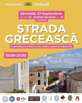 Un eveniment civic - cultural va readuce în centrul atenției patrimoniul grecesc al Constanței