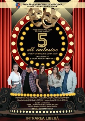 Medgidia: Se apropie un weekend plin de teatru la Casa de Cultură I.N. Roman 