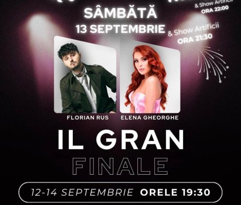 OMD Mamaia Constanța anunță “Il Gran Finale” – un weekend spectaculos cu artiști îndrăgiți, artificii și SuperCars, pentru a închide sezonul estival în forță!