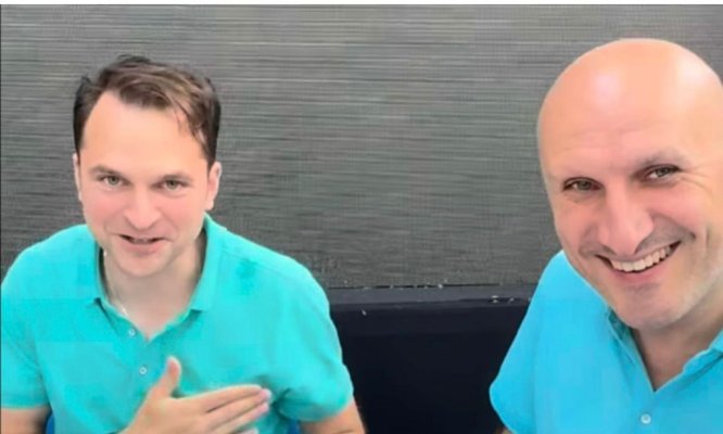 Sebastian Burduja la masă cu directorul ELCEN vizat de perchezițiile DNA
