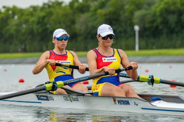 Canotaj: Echipajele de dublu rame ale României, calificate în Finalele A la Mondiale