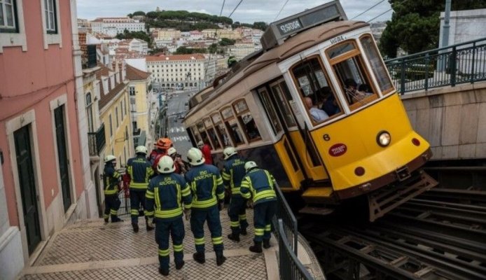 Tragedie la Lisabona: un funicular s-a prăbușit, bilanțul victimelor ajunge la 16